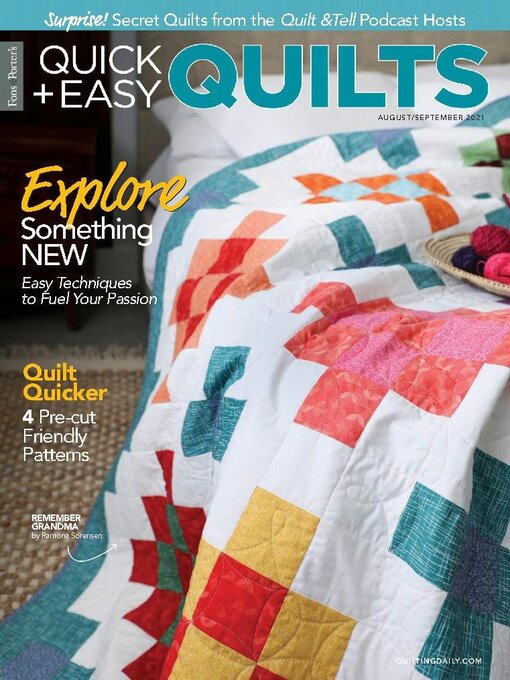 Title details for Quick+Easy Quilts by Peak Media Properties, LLC - Available